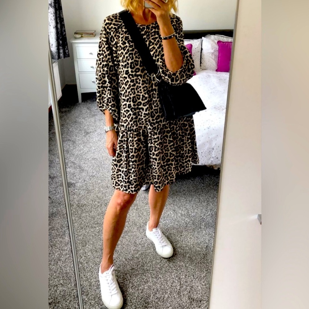H&M Leopard Print Dress